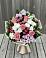 Букет цветов из: Альстромерии, Гвоздики, Розы и Хризантемы в Октябрьском Архангельской области