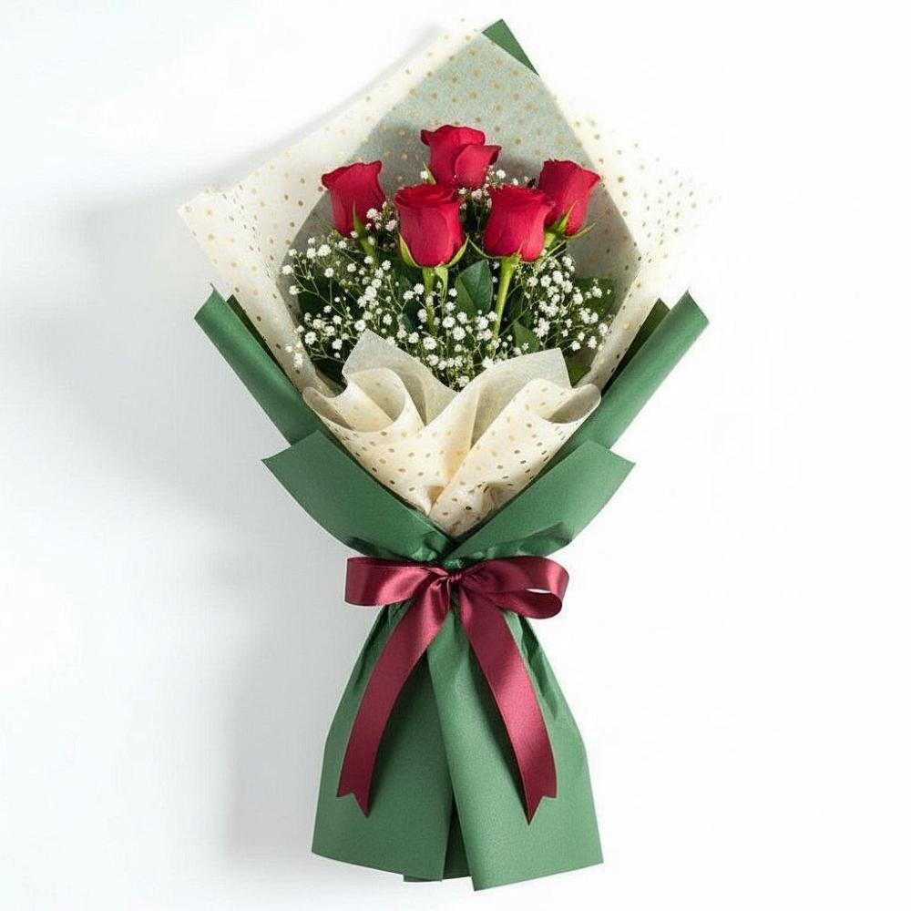 Букет цветов из: Розы в Октябрьском Архангельской области