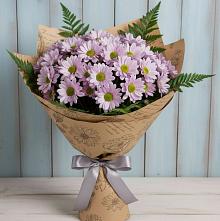 Букет цветов из:  Хризантемы #REPLACE_PRED# Октябрьском Архангельской области