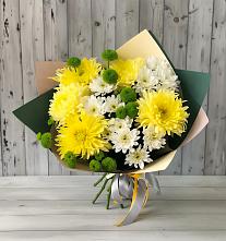 Букет цветов из:  Хризантемы #REPLACE_PRED# Октябрьском Архангельской области