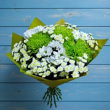 Букет цветов из:  Хризантемы #REPLACE_PRED# Октябрьском Архангельской области