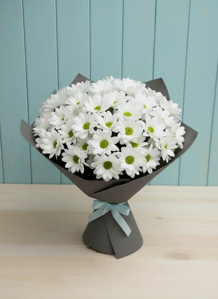 Букет цветов из: Хризантемы в Октябрьском Архангельской области