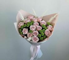 Букет цветов из:  Розы и Хризантемы #REPLACE_PRED# Октябрьском Архангельской области