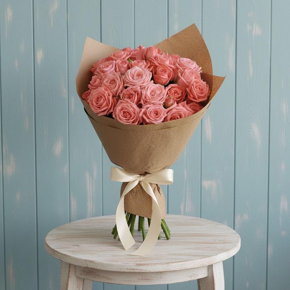 Букет цветов из: Розы в Октябрьском Архангельской области