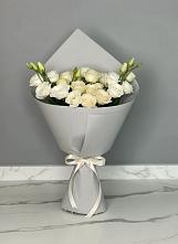 Букет цветов из:  Розы и Лизиантусы #REPLACE_PRED# Октябрьском Архангельской области